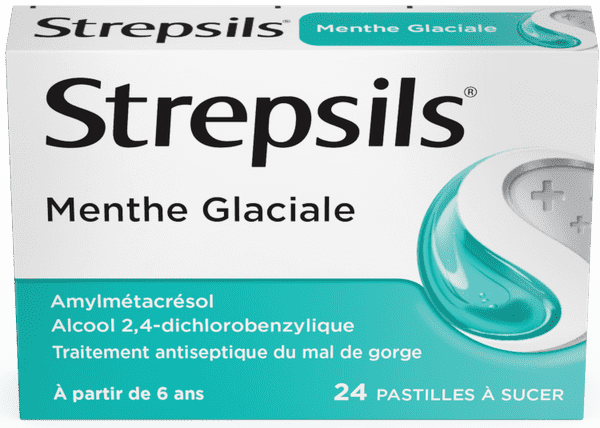 Strepsils Menthe Glaciale x24